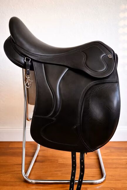 Topreiter JR Spezial Sattel 18 Zoll, Leder, schwarz, Islandpferd, Topreiter JR Spezial, Seitz, Isländersattel, Helsa