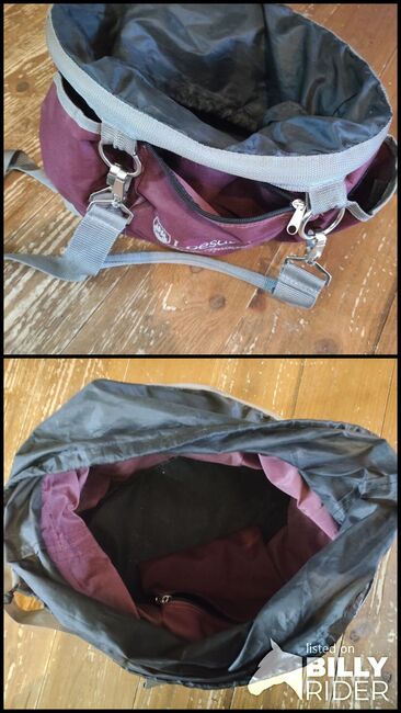 Putztasche, Loesdau , Anna Eberhart, Czyszczenie konia, Ebersbach-Musbach, Image 3