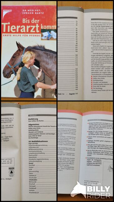 Bis der Tierarzt kommt – Erste Hilfe für Pferde, kosmos Jürgen Bartz, Mandy, Books, Camburg, Image 9