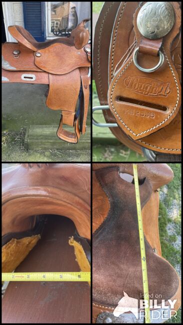 Tough 1 16” western pleasure saddle, Tough 1 Pleasure, Trial Run Tack, Siodło westernowe , Columbiana, Image 6