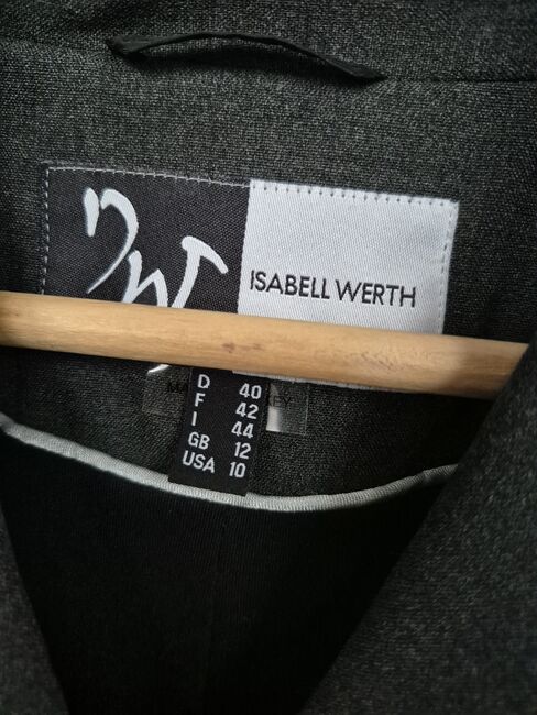 Turnier Sakko Jackett grau Gr. 40, Isabell Werth Modena, Marina, Show Apparel, Sankt Augustin, Image 4