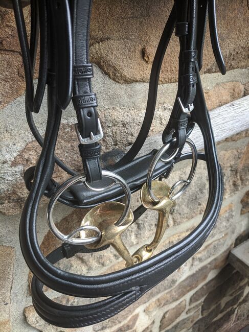 Trense von Kiefer mit Gebiss, Kiefer, Nina Schmied, Bridles & Headstalls, Bochum, Image 2