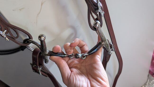 Trense , Kopfstück Handarbeit aus Portugal VB, S. B, Bridles & Headstalls, Dorsten, Image 4