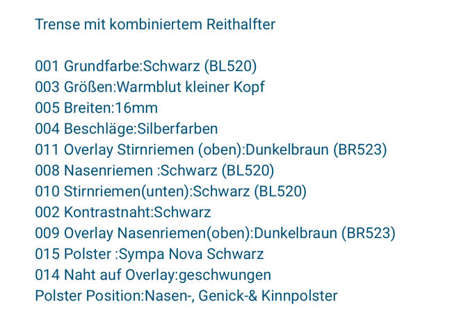 Biothane Trense von Tajara Horsewear, Tajara Horsewear, Berneiser, Bridles & Headstalls, Elz, Image 4