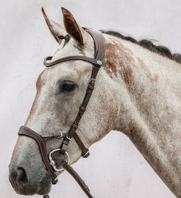 Trensenzaum PS of Sweden, Nirak, braun, PS of Sweden Nirak, Vanessa , Nosebands, Neerach