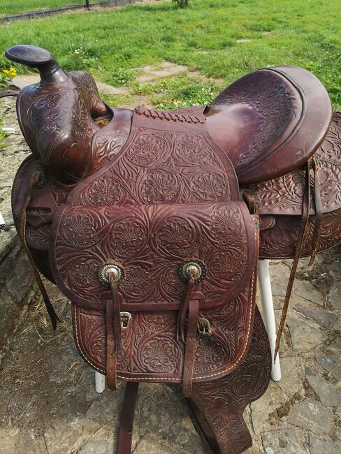 Wanderreitsattel Westernsattel Araber 16“ mit Satteltaschen, Alexa , Endurance Saddle, Urmitz, Image 3