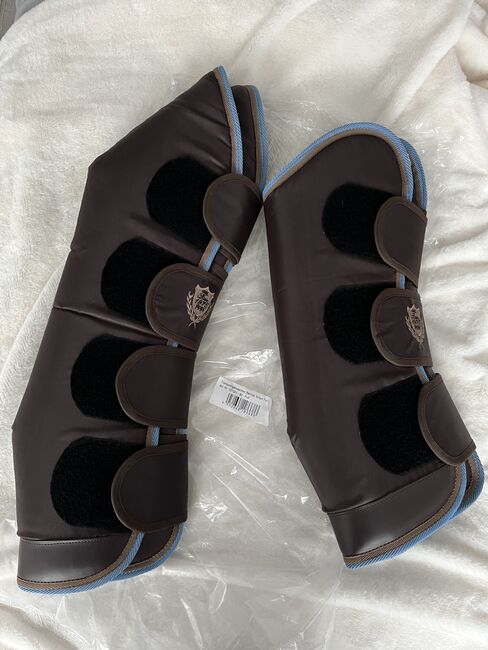 Transportgamaschen Set 4tlg Braun Gr. Full -NEU-, Pfiff Barrow, Danny, Gamaschen, Steinheim am Albuch