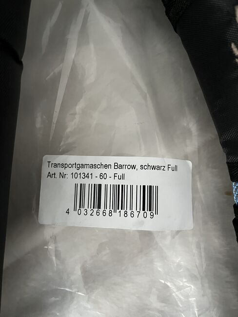 Transportgamaschen Set 4tlg Schwarz Gr. Full -NEU-, Pfiff Barrow, Danny, Gamaschen, Steinheim am Albuch, Abbildung 3