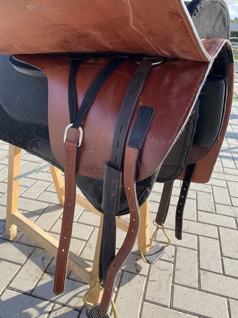 Baumloser Sattel Reitpad wie Hidalgo mit Klettkissen, Antje , For Horses, Peine , Image 7