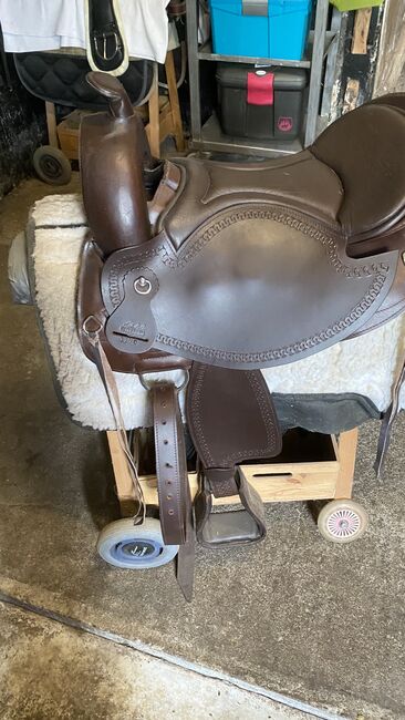 Baumloser Westernsattel, A&M Michigan , Dukorn , Western Saddle, Goslar 