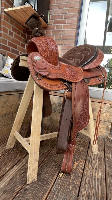 Baumloser Westernsattel, Edix Saddles Oakley, Luisa Weber, Treeless Saddle, Ahaus