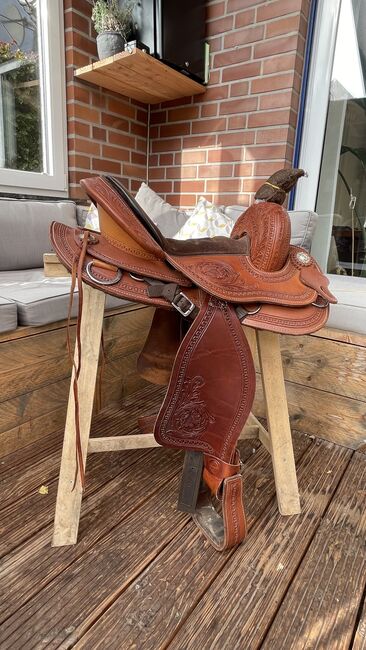 Baumloser Westernsattel, Edix Saddles Oakley, Luisa Weber, Treeless Saddle, Ahaus, Image 4