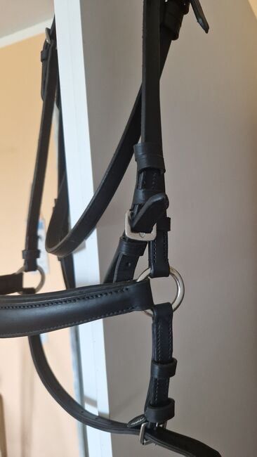 TRENSE WB-XL/Zügel LEDER SCHWARZ  NEU, Mix & Match Trense m. Reithalfter Kombi u. Zügel, Manuela Wölk , Bridles & Headstalls, Langenfeld , Image 4