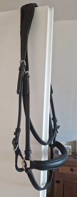 TRENSE WB-XL/Zügel LEDER SCHWARZ  NEU, Mix & Match Trense m. Reithalfter Kombi u. Zügel, Manuela Wölk , Bridles & Headstalls, Langenfeld , Image 6
