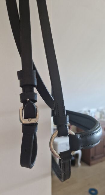 TRENSE WB-XL/Zügel LEDER SCHWARZ  NEU, Mix & Match Trense m. Reithalfter Kombi u. Zügel, Manuela Wölk , Bridles & Headstalls, Langenfeld , Image 7