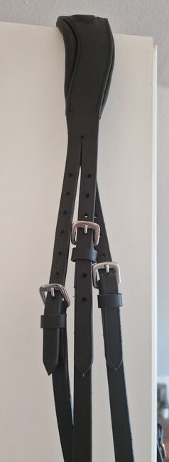 TRENSE WB-XL/Zügel LEDER SCHWARZ  NEU, Mix & Match Trense m. Reithalfter Kombi u. Zügel, Manuela Wölk , Trensen, Langenfeld , Abbildung 5