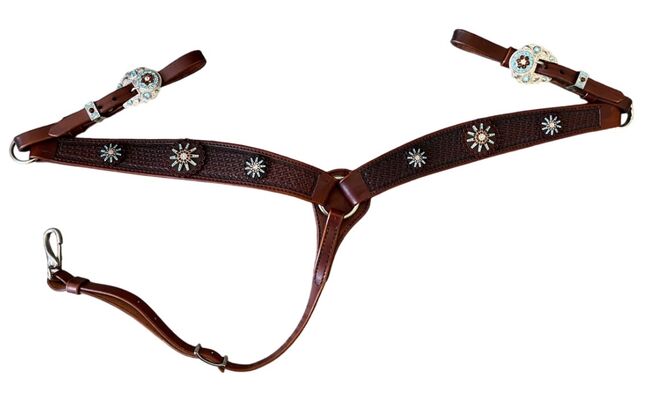 Triple W Vorderzeug mit viel Strass, Glam Bridle, Saddle Accessories, Gottshaus 