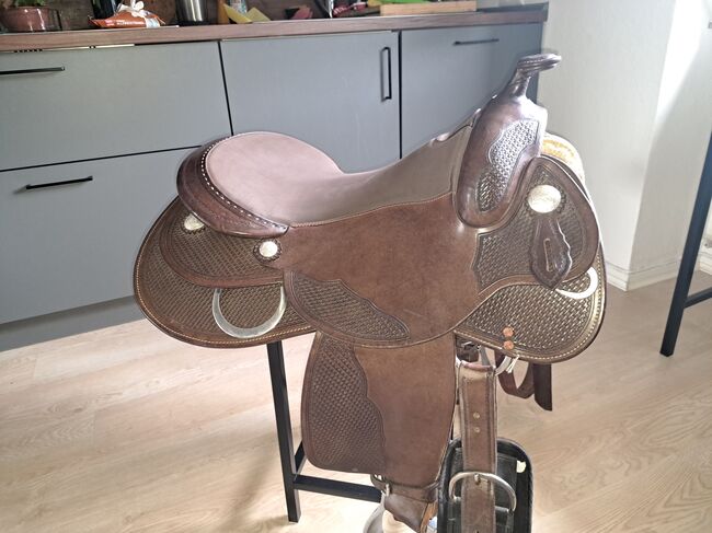 Triple W Platinum 320  16 Zoll, Triple W Platinum 320, Y.Heise, Western Saddle, Düsseldorf, Image 4