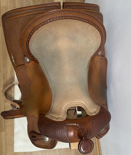 Triple W Platinum Square Reiner (von Gomeier), Gomeier’s world of saddles Triple W Platinum Square Reiner , Andela Vukadin, Western Saddle, Nidderau, Image 3