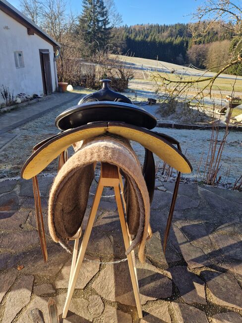 Triple W Platinum schwarz Westernsattel, Triple W Platinum, Lisa, Western Saddle, Kirchdorf im Wald, Image 5