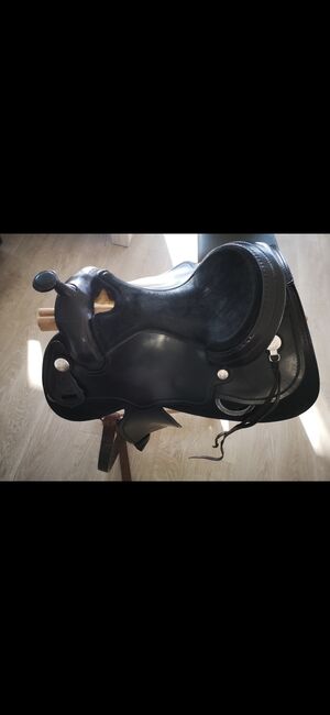 Triple W Platinum schwarz Westernsattel, Triple W Platinum, Lisa, Western Saddle, Kirchdorf im Wald, Image 11