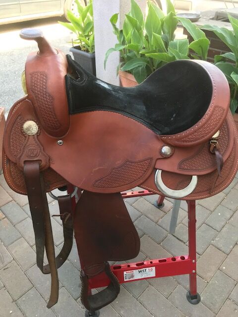 Triple W - Platinum Westernsattel Bearflex semiquarter, Platinum Westernsattel Bearflex semiquarter, Elke, Western Saddle, Regenstauf, Image 2