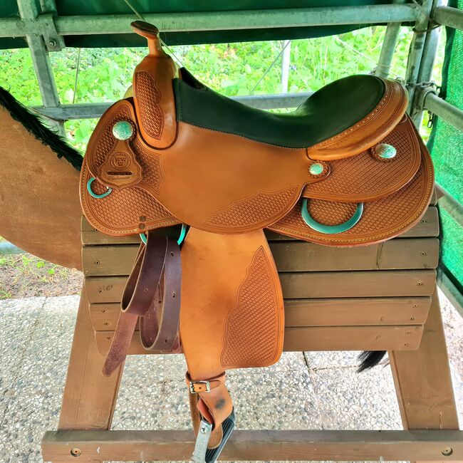 Triple W Westernsattel Platinum, Triple W Platinum Baum 8660-3, Leonie, Western Saddle, Hamburg