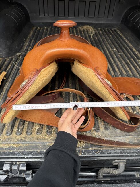 Triple W Westernsattel Reiningsattel kurz breit, Triple W, Melina-May Bensch, Western Saddle, Rüthen, Image 8