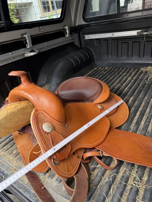 Triple W Westernsattel Reiningsattel kurz breit, Triple W, Melina-May Bensch, Western Saddle, Rüthen, Image 10