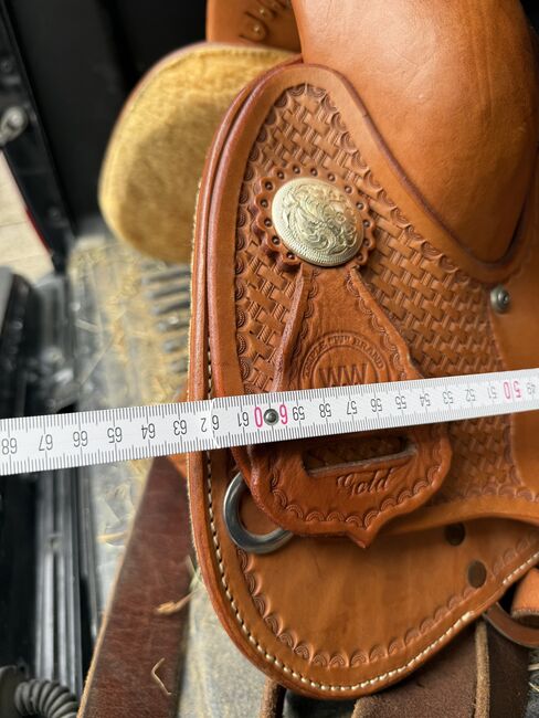 Triple W Westernsattel Reiningsattel kurz breit, Triple W, Melina-May Bensch, Western Saddle, Rüthen, Image 11