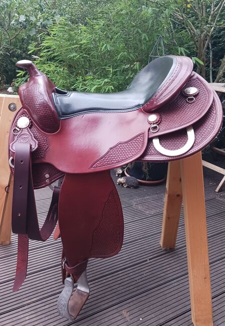 Triple W Westernsattel platinum Equiflex, Triple W, Karin Salzmann, Western Saddle, Neuss