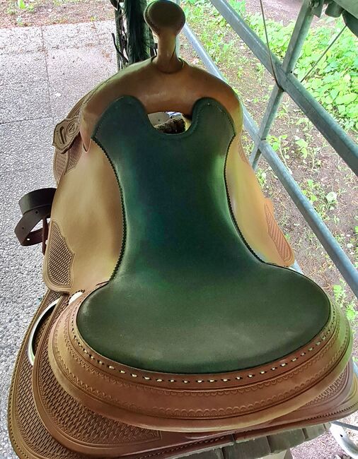 Triple W Westernsattel Platinum, Triple W Platinum Baum 8660-3, Leonie, Western Saddle, Hamburg, Image 4