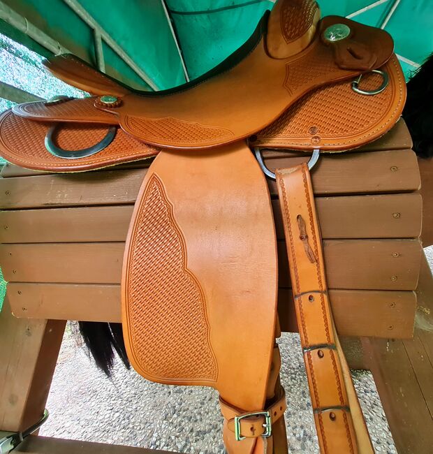 Triple W Westernsattel Platinum, Triple W Platinum Baum 8660-3, Leonie, Western Saddle, Hamburg, Image 5