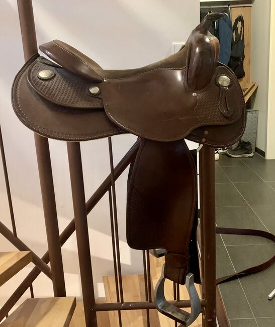 Triple W WWW Gold Westersattel Top Zustand!, Triple W Gold Triple W Gold, Gabi Semmler, Western Saddle, Erlangen, Image 3