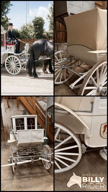 Hochzeitskutsche, Coupé , Adriane Schmedemann Reitschule, Carriages, Schonstett , Image 7