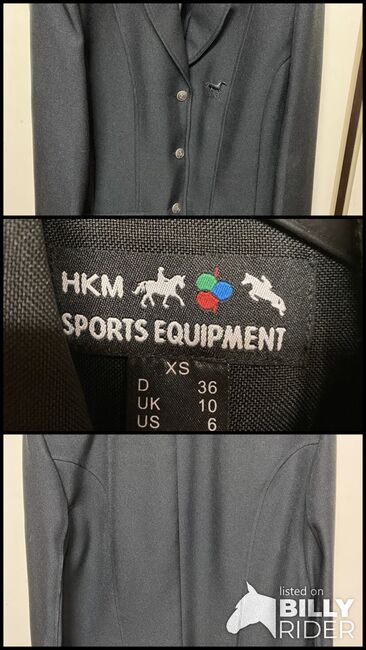 Tunierjacket HKM Größe 36, HKM, Sabrina , Turnierbekleidung, Weißenburg , Abbildung 4