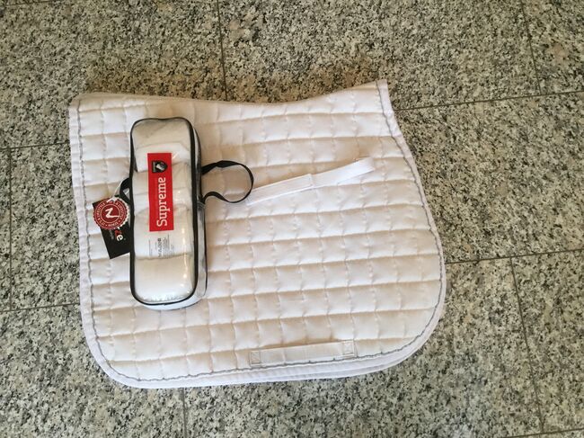 Turnier Set, Horze Horze Turnier Set weiß, Schubert, Dressage Pads