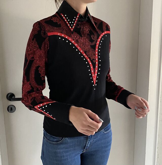 Turnierbluse (Western), Custom Made , Naomi, Show Apparel, Bad Dürkheim, Image 3