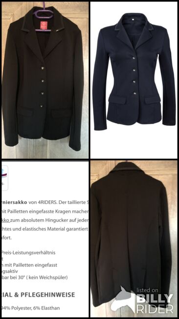 Turnierjacket, Sakko, Equiva 4Riders, Maria Hackmann, Turnierbekleidung, Merzen, Abbildung 6