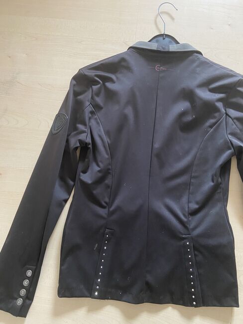 Turnierjacket schwarz gr.s Glitzer, Covalliero, Franziska Gersak, Turnierbekleidung, Herbolzheim, Abbildung 4