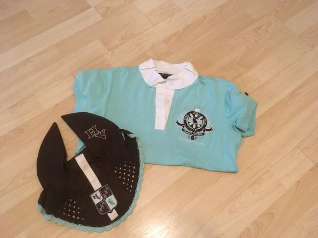 Turniershirt mit passender Fliegenhaube, HV Polo , Laura , Turnierbekleidung, Hannover