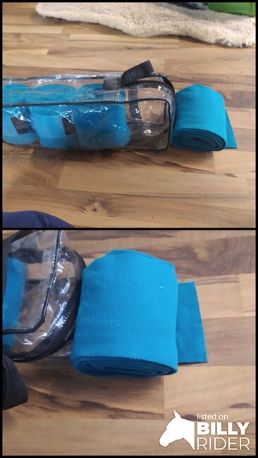 Türkisblaue Bandagen, Saskia , Horse Bandages & Wraps, Neuhausen auf den Fildern, Image 3