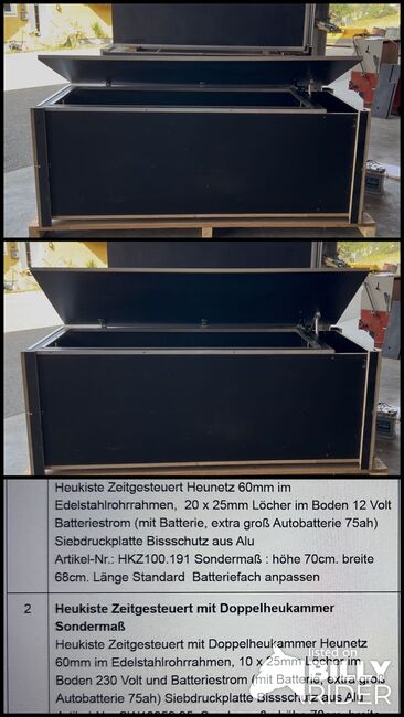 zwei zeitgesteuerte Heukisten, Heufresser, Stefanie , Hay Nets, Bags & Rags, Weignersedt, Image 4