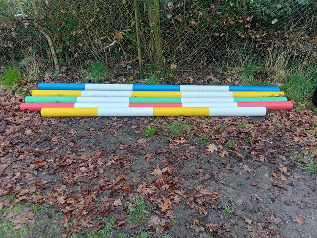 Hindernissstangen 5 stück aus Kunststoff, L.K., Padok, Schifferstadt