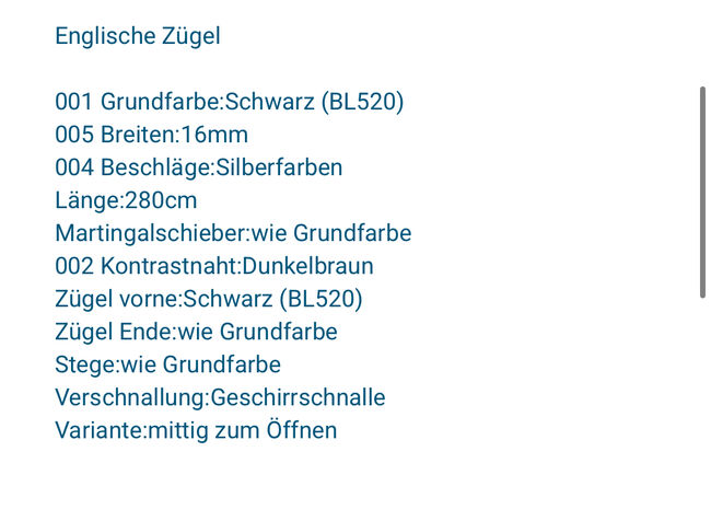 Zügel Biothane, Tajara Horseweare , Berneiser, Other, Elz, Image 2