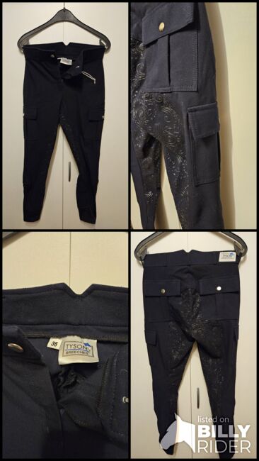 Tyson Breeches Vollbesatzreithose Gr. 36, Tyson Breeches Vollbesatzreithose, Sandra , Reithosen, Vöhringen, Abbildung 6