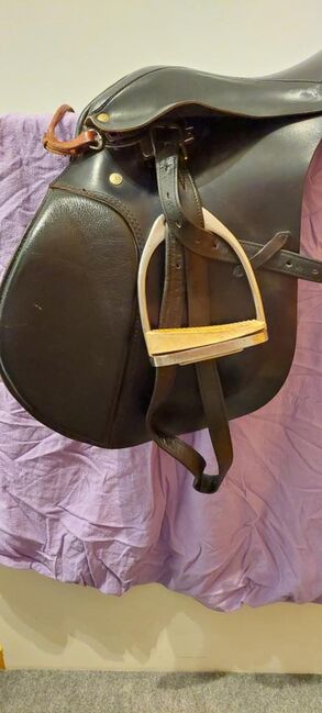 UBO Springsattel 17", UBO, Renate, Jumping Saddle, Hagenbrunn, Image 6