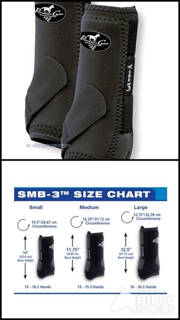 Abverkauf Professionals Choice SMB3 Black Schwarz SMALL, Professionals Choice SMB 3, WOW Pferd  (WOW Pferd Shop), Tendon Boots, Bayern - Attenkirchen, Image 3