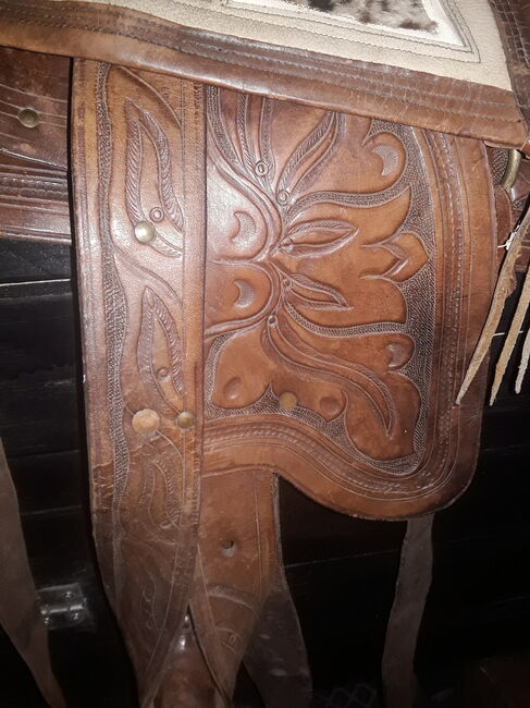 Aussergewöhnlicher seltener Westernsattel, Antik,Deko,aufarbeiten!?, XYZ, Western Saddle, Groß Wittensee, Image 10