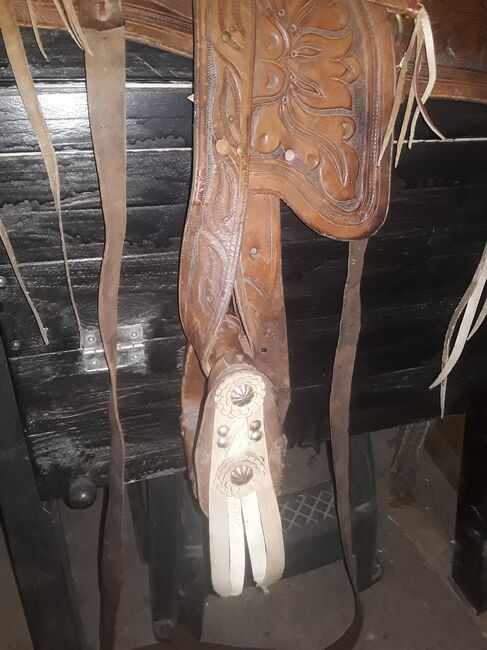 Aussergewöhnlicher seltener Westernsattel, Antik,Deko,aufarbeiten!?, XYZ, Western Saddle, Groß Wittensee, Image 9